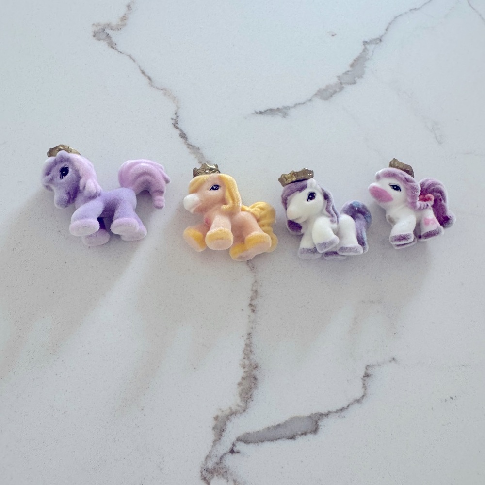 Set of 4 filly princesses